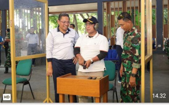Olahraga dan Latihan Menembak, Dankodaerah III Perkuat Sinergi dengan Pemkot Jakarta Utara