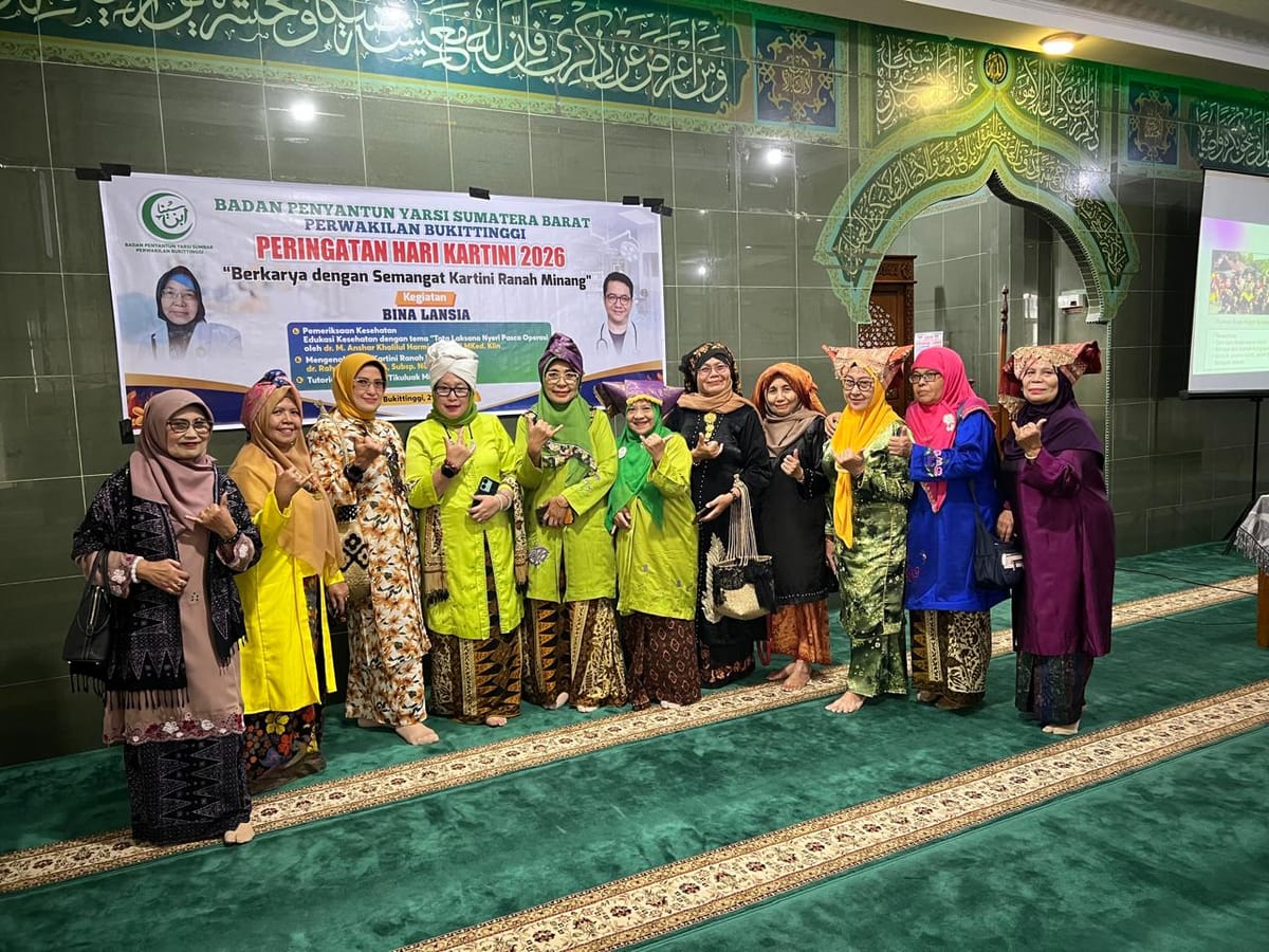 Badan Penyantun Yarsi Bukittinggi Gelar Acara Mengenal Tokoh Kartini Ranah Minang