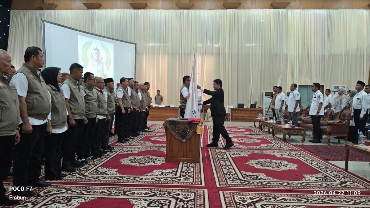 KONI Kota Solok Resmi Dilantik, Bidik Tiga Besar Porprov Sumbar 2026