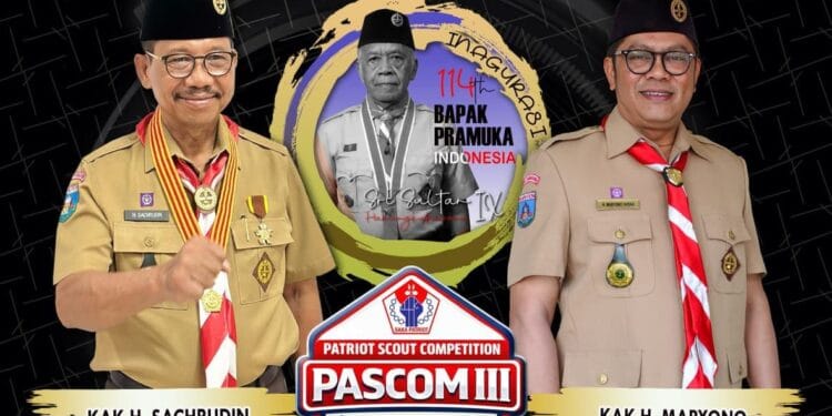 1.200 Pramuka 3 Provinsi Ikuti Prosesi Inagurasi 114 Tahun Bapak Pramuka Indonesia