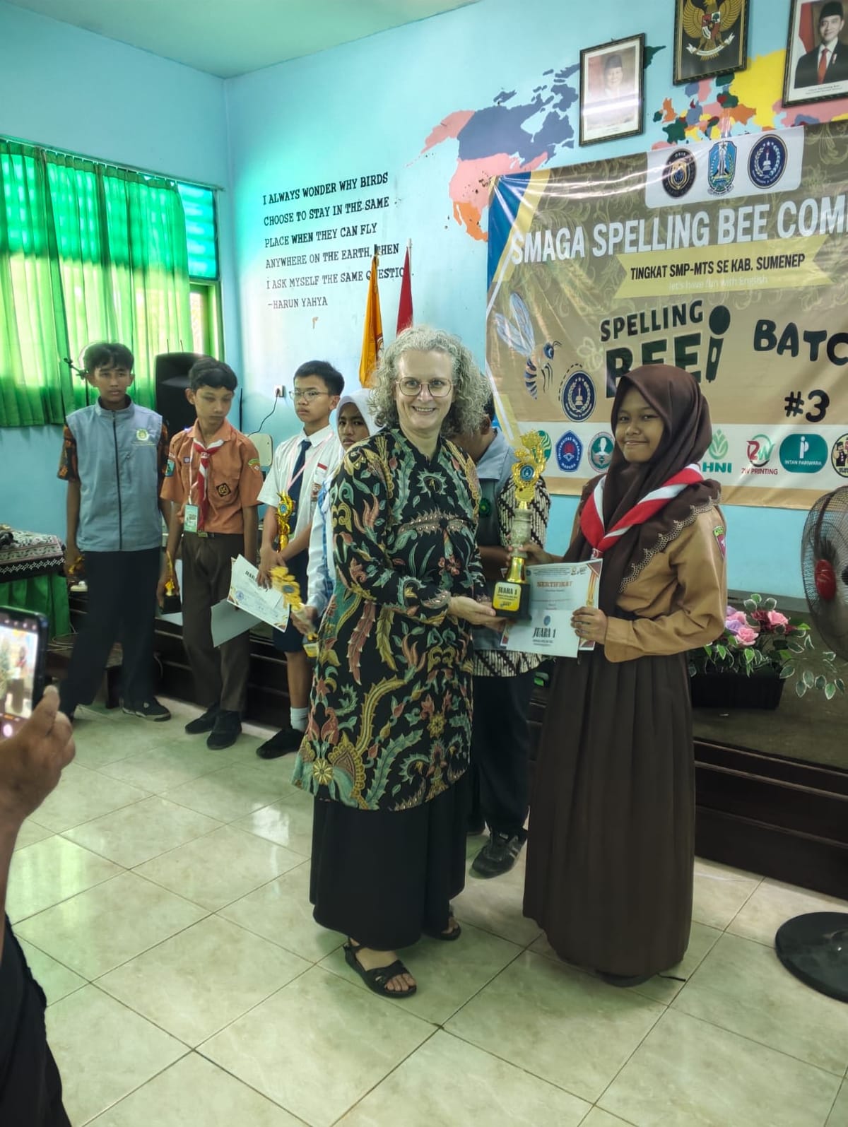 SMAGA Spelling Bee Competition Tingkat SMP/MTs Sederajat se-Kabupaten Sumenep 2026 Berlangsung Sukses