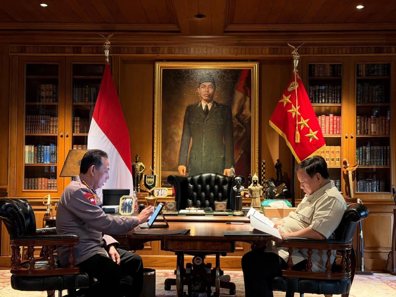 Presiden Prabowo Subianto Panggil Kapolri, Bahas Keamanan Nasional dan Program Strategis Polri