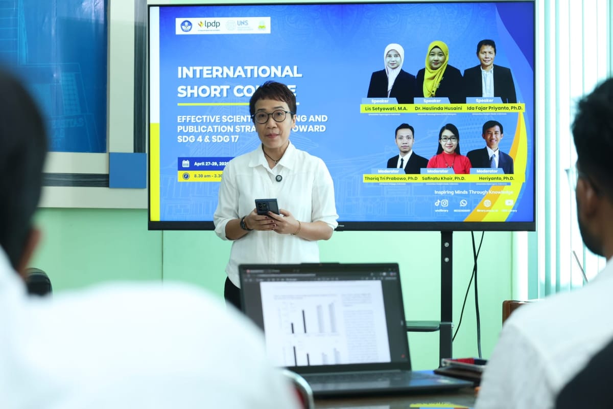 Wakil Rektor UNS : Karya Ilmiah, Mendukung Pembangunan Global