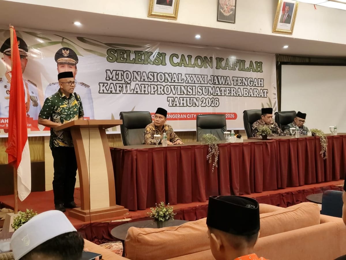 Seleksi Kafilah Rampung, 57 Wakil Sumbar Disiapkan Menuju MTQ Nasional Ke-XXXI di Semarang