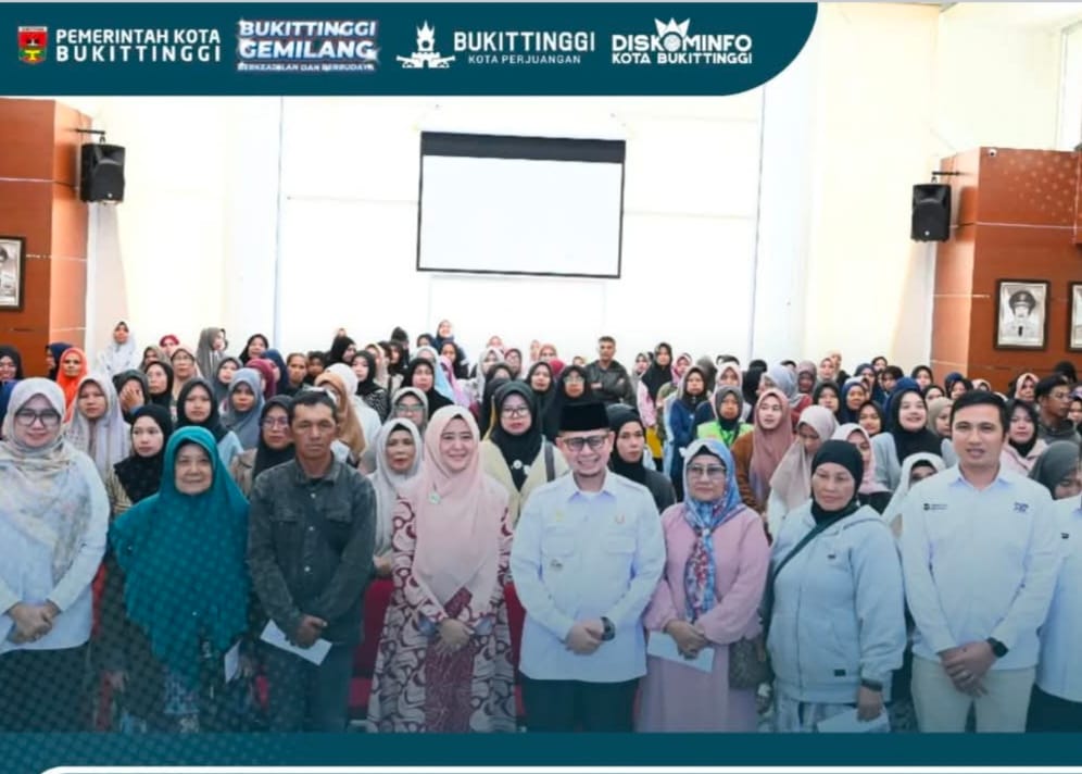 Pemko Bukittinggi Salurkan Bantuan Sembako dan PKH bagi 394 Penerima Baru Triwulan I 2026