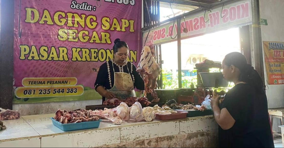 Harga Daging Sapi di Pasar Kreongan Jember Kembali Jinak, Sentuh Rp130 Ribu
