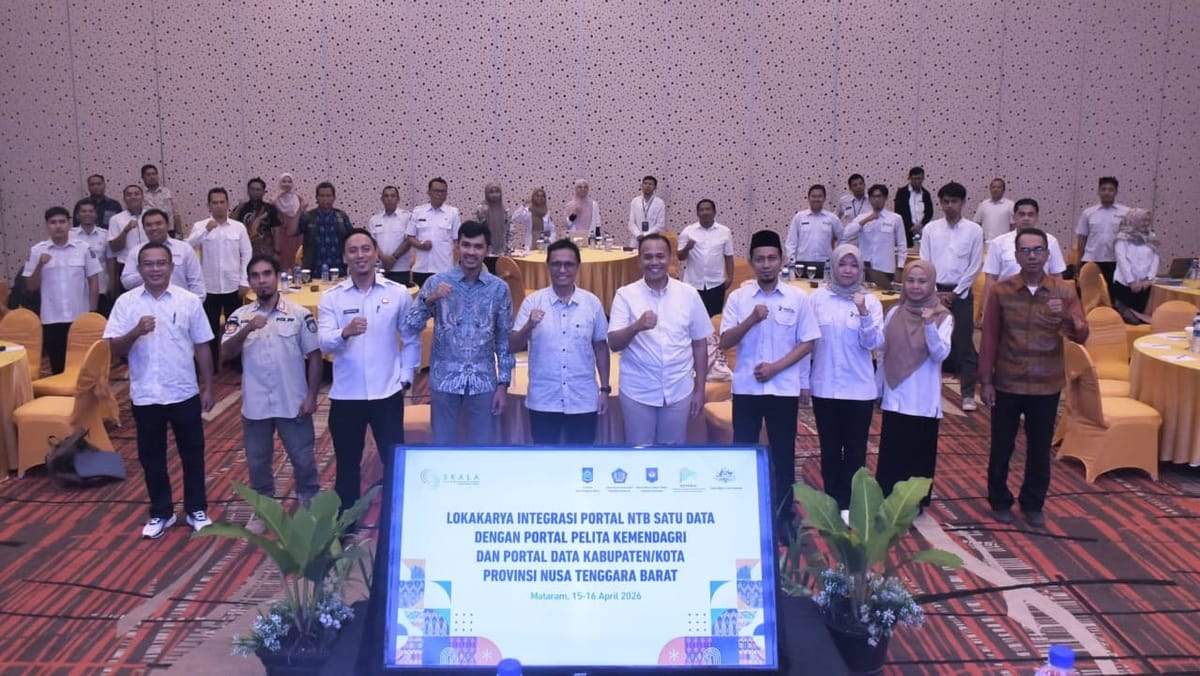 Pemprov Perkuat Integrasi Portal NTB Satu Data dengan PELITA Kemendagri dan Kabupaten/Kota