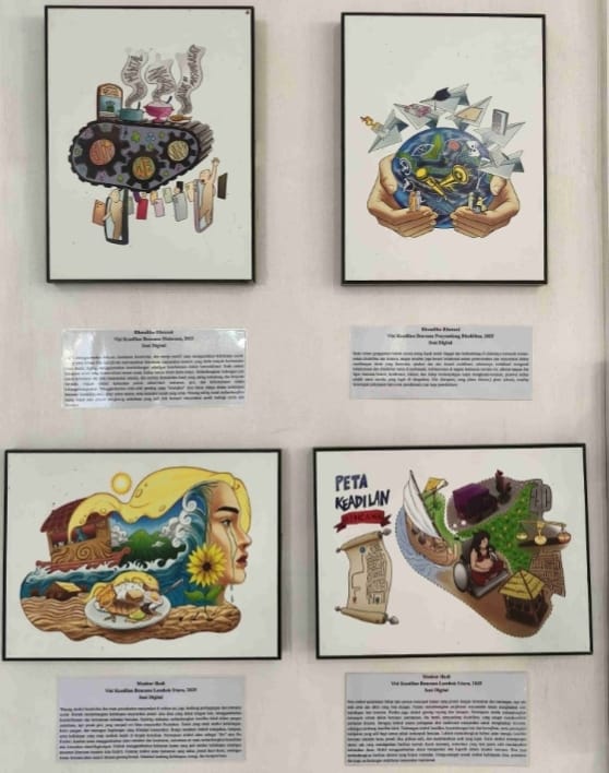 Dinas Perpustakaan dan Kearsipan NTB dukung terwujudnya Keadilan Bencana melalui Pameran Seni Inklusif