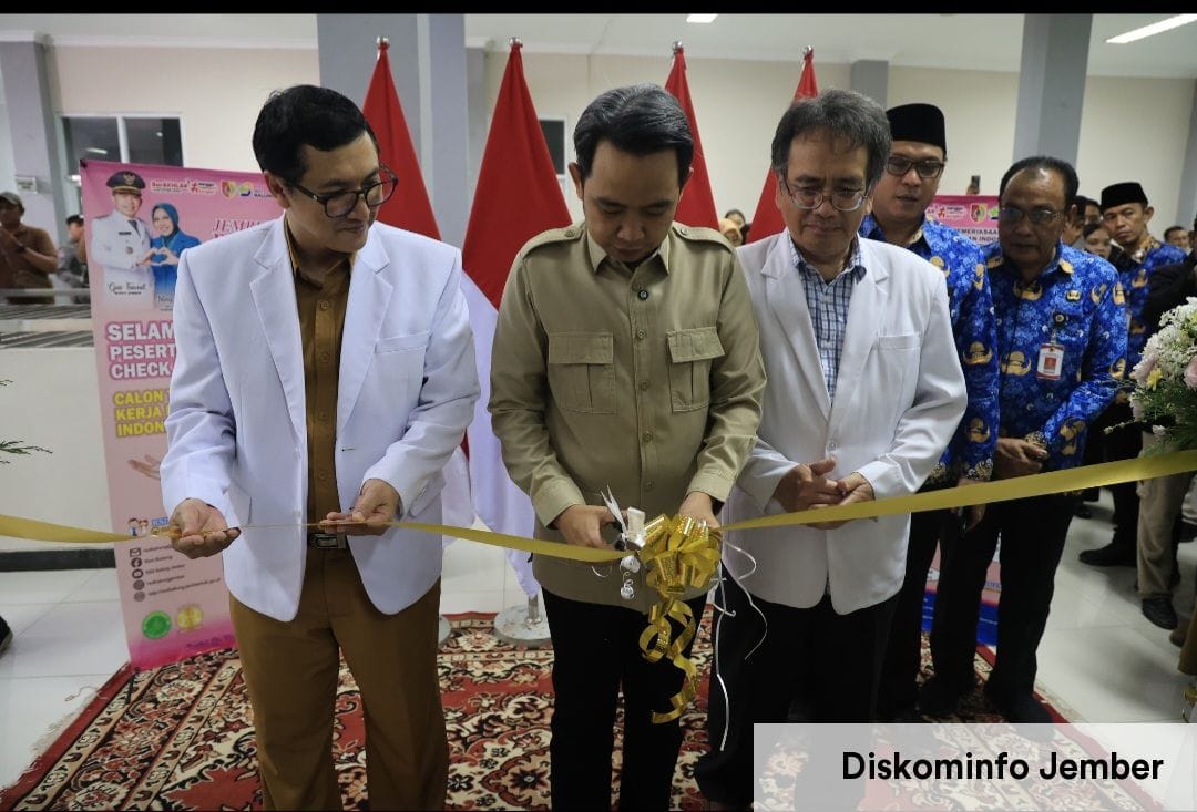 Bupati Jember Resmikan Klinik CPMI RSD Balung, Medical CheckUp Termurah se Jawa Timur