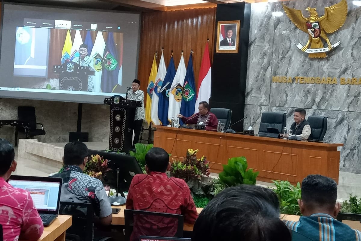 Sekda NTB Tekankan Pentingnya Tata Kelola, Kelembagaan dan Patuhi SOP pada Pelaksanaan MBG