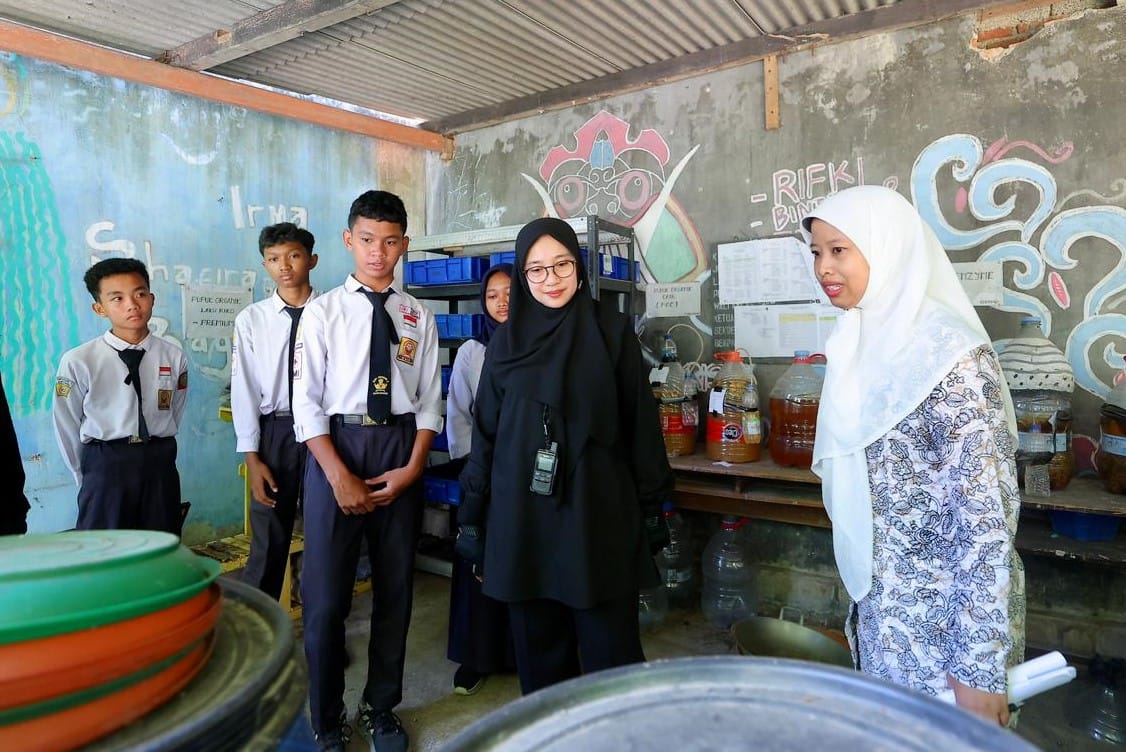 Pengelolaan Sampah Merambah ke SMP 3 Banyuwangi