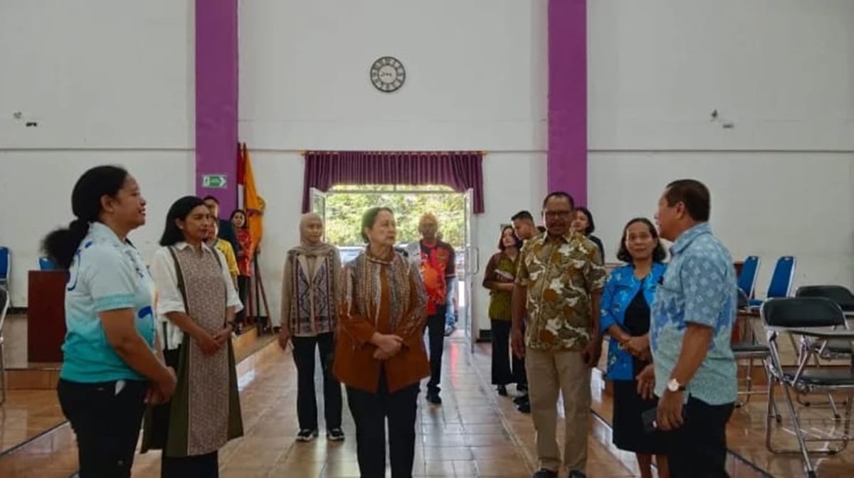 Tinjau Venue, LPPN Bangga Dengan Semangat Kerja Panpel Pesparawi Nasional 2026 Di Manokwari