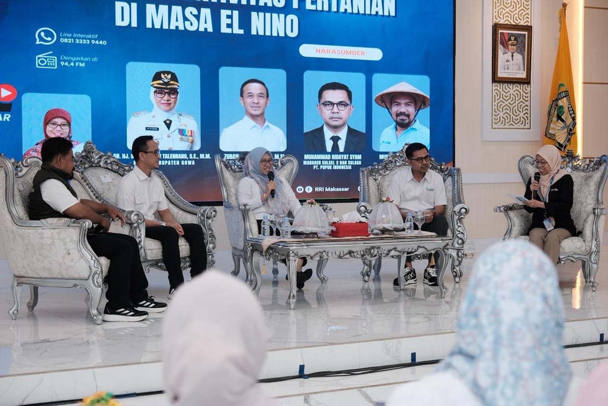 Pemkab Gowa Perkuat Langkah Antisipatif Jaga Produksi Pertanian di Tengah Ancaman El Nino