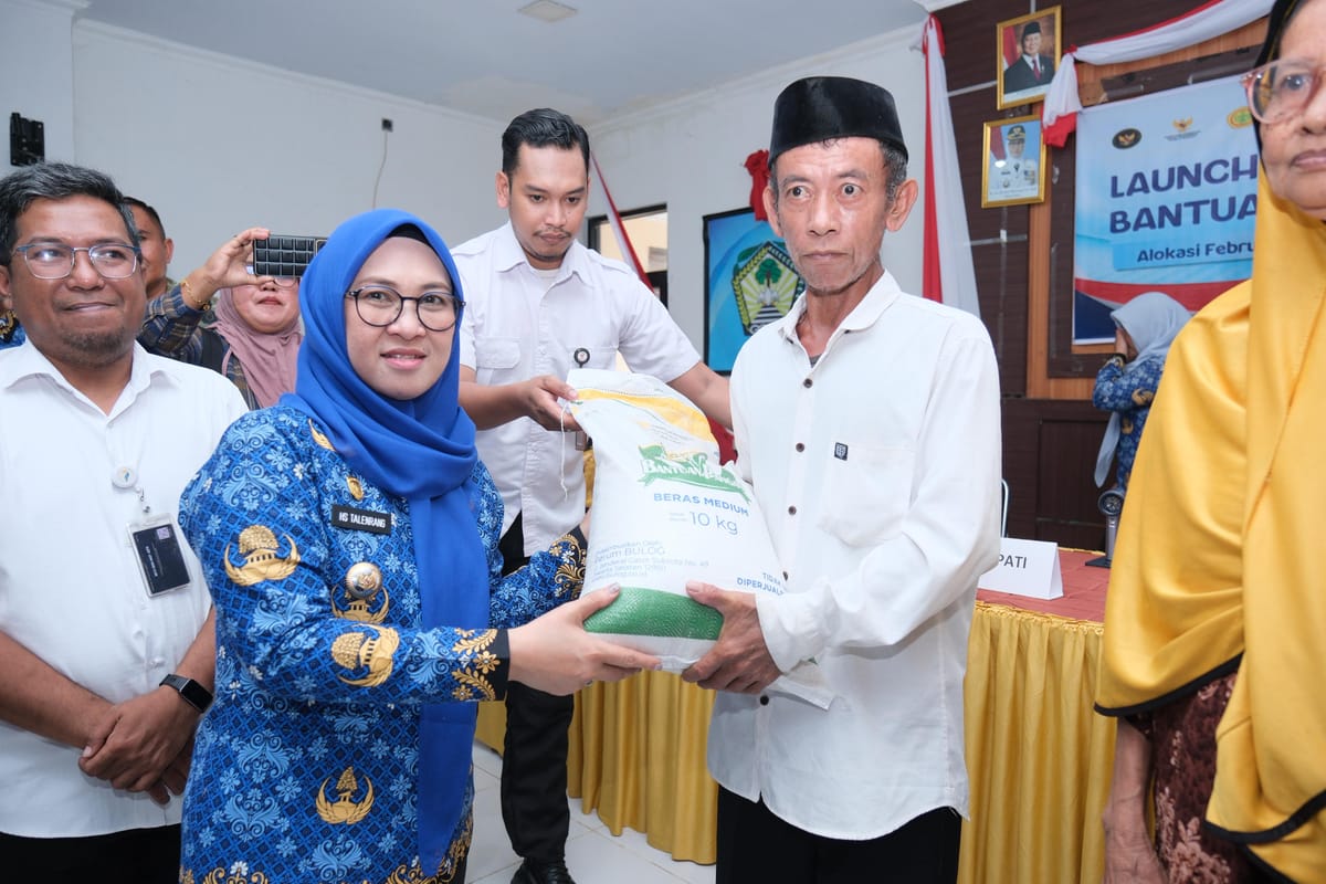 Bantuan Pangan Pemkab Gowa dan Bulog Diperluas, Jangkau Lebih Dari 70 Ribu Warga