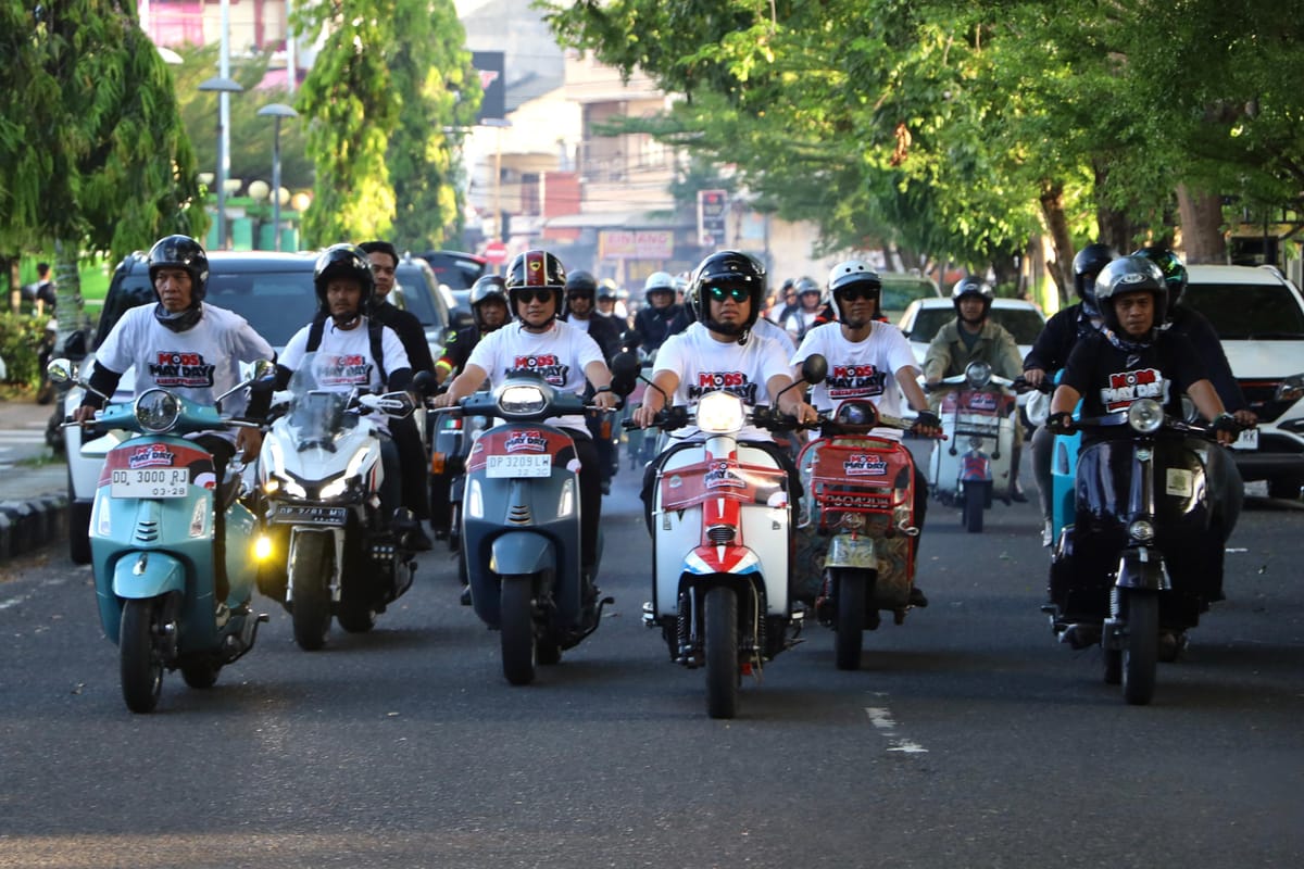 Wali Kota Parepare Dukung Penuh Mods Mayday Ajatappareng 2026, Tekankan Tertib Berlalu Lintas