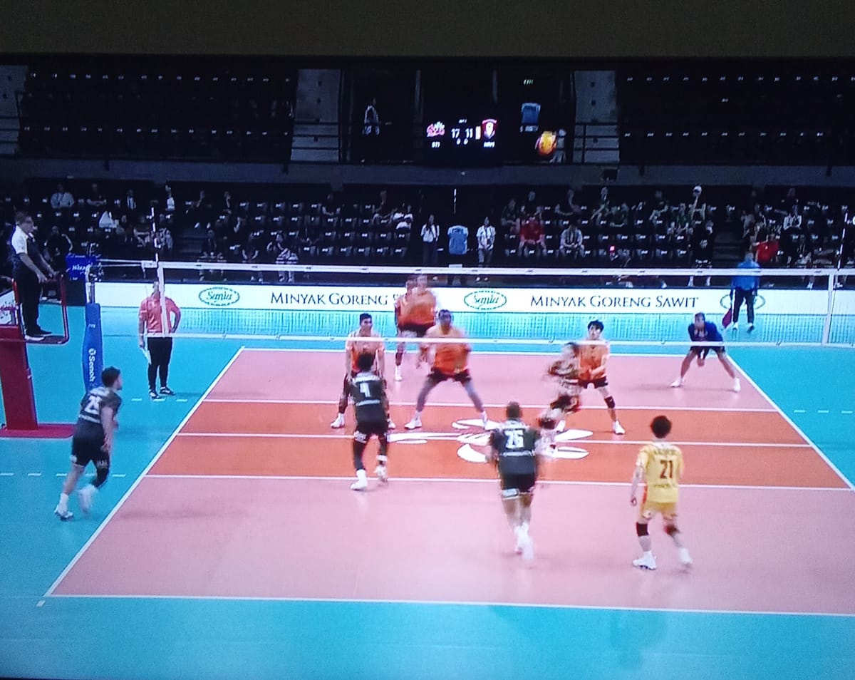JTEKT Sting Aichi Bungkam Nakonratchasima,dengan 3 - 0