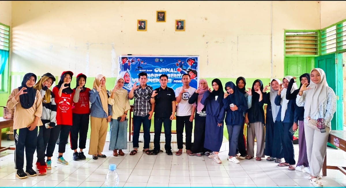 Cetak Jurnalis Muda, SMA Negeri 6 Jeneponto Gelar Pelatihan Wawancara dan Penulisan Berita