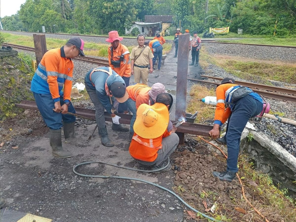 Daop 6 Yogyakarta Dukung Penutupan Puluhan Perlintasan Liar Demi Keselamatan