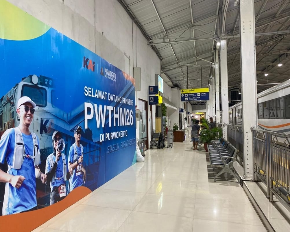 Purwokerto Half Marathon Digelar Minggu Pagi, Penumpang Kereta Diimbau Datang Lebih Awal ke Stasiun Purwokerto