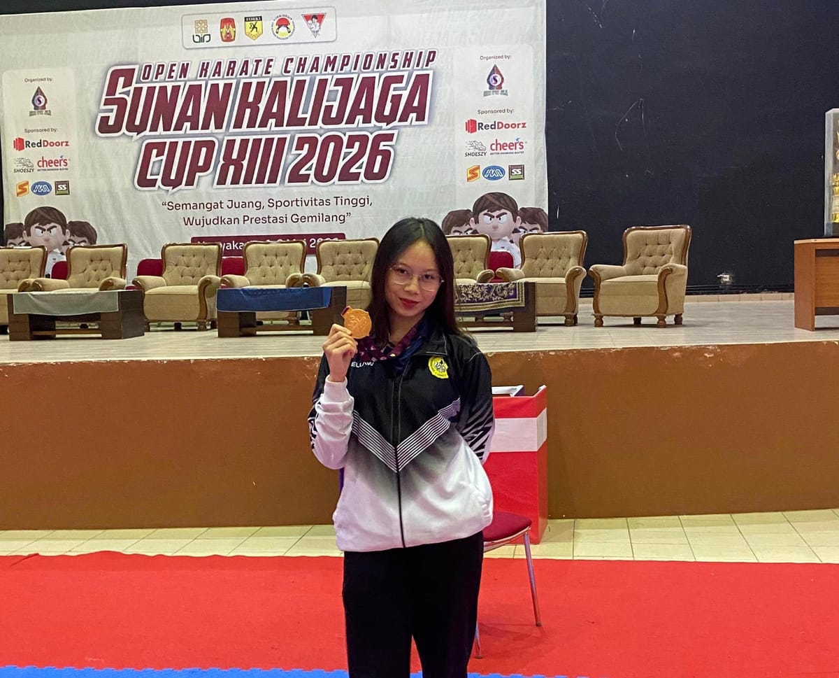 Bella Kartika: Dari Tidak Menyukai Karate hingga Berdiri di Podium Juara