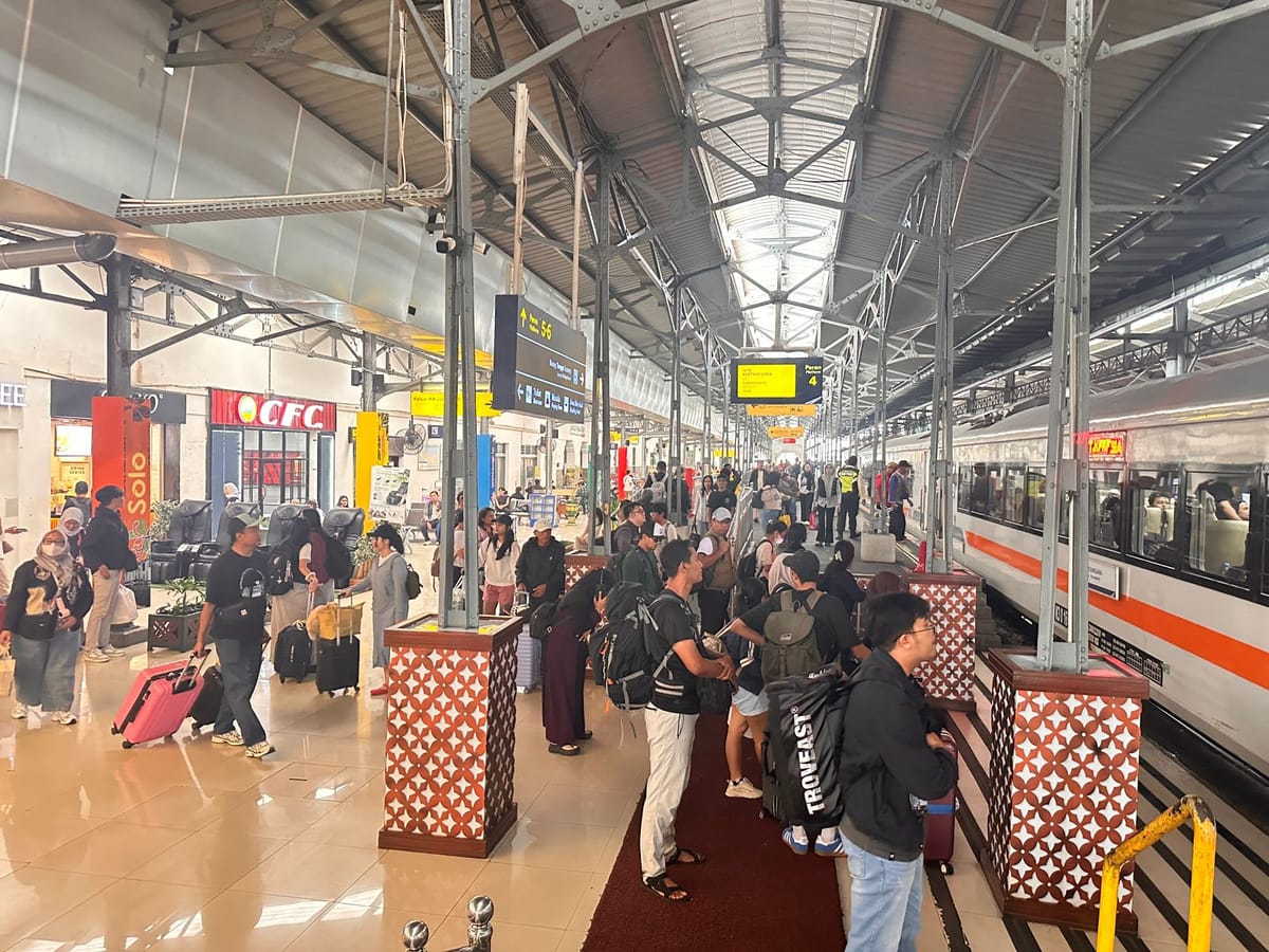KAI Daop 6 tambah 7 KA Tambahan Dukung Libur Panjang