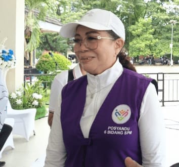 Hardiknas 2026 di Ambon: Maya Lewerissa Dorong Posyandu Masuk Sekolah