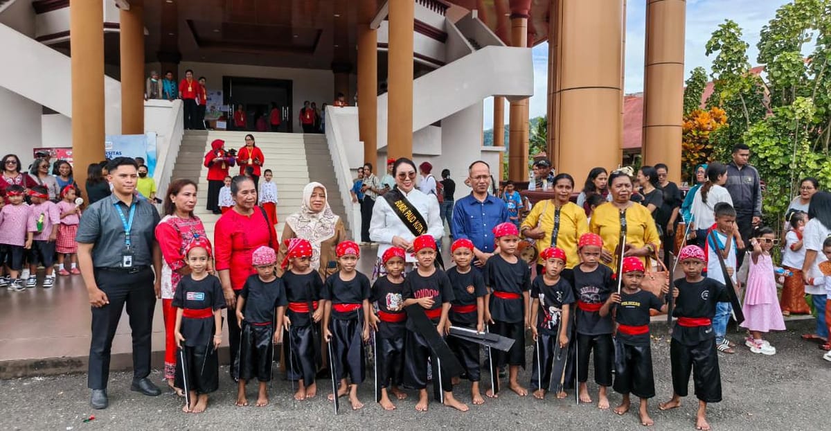 Porseni Bangun Karakter dan Keberanian Anak TK di Ambon