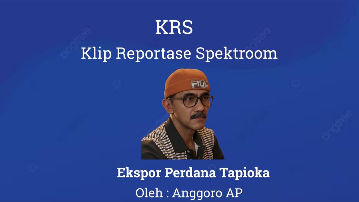Ekspor Perdana Tapioka