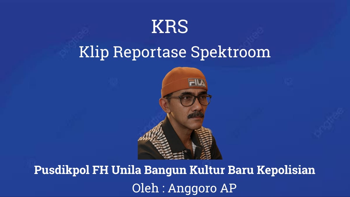 Pusdikpol FH Unila Bangun Kultur Baru Kepolisian