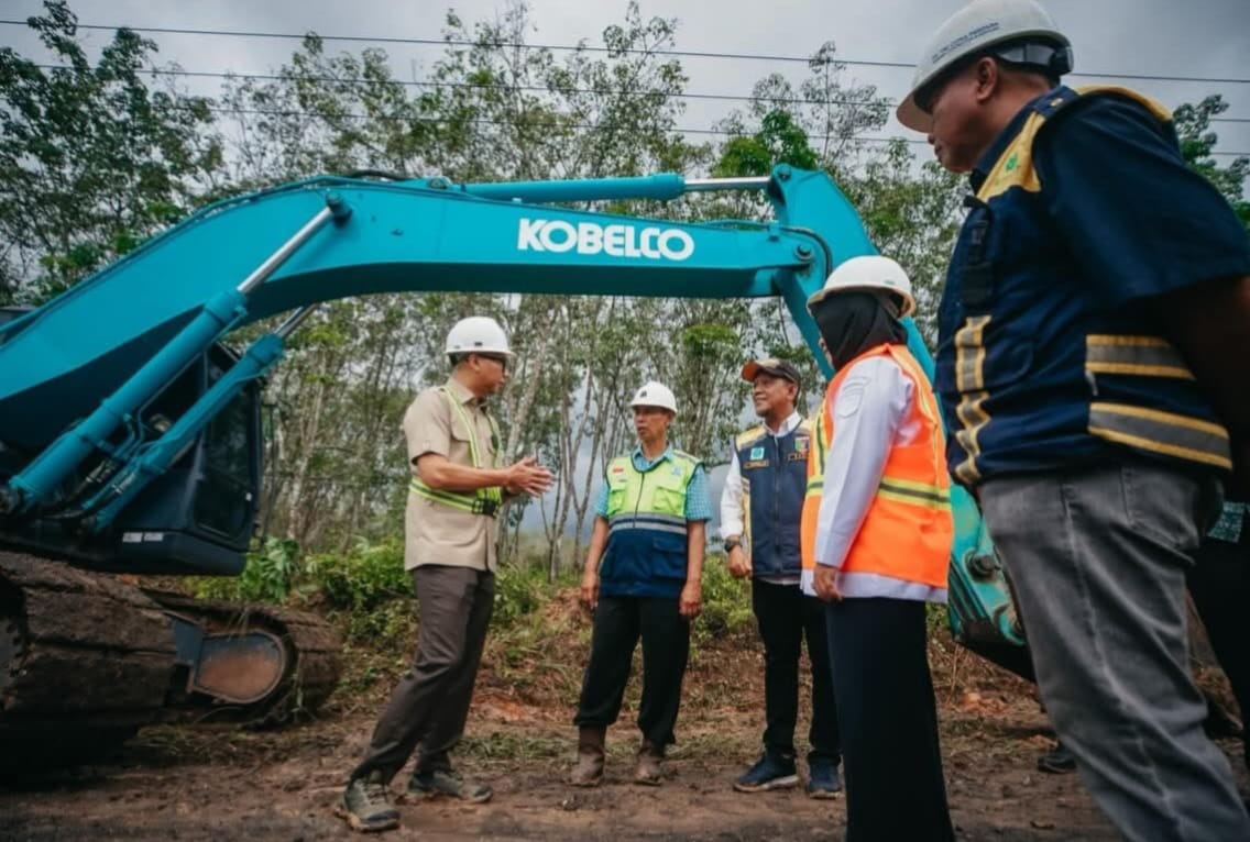 Groundbreaking Pembangunan Jalan Ruas Brabasan - Wiralaga, Proyek Strategis di Pintu Gerbang Sumatera