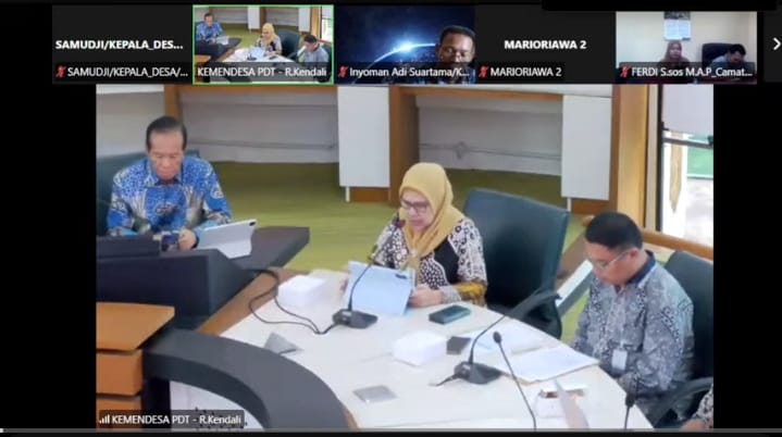 Dinas PMT Tubaba Ikuti Bimtek Evaluasi Kinerja TPP Secara Virtual