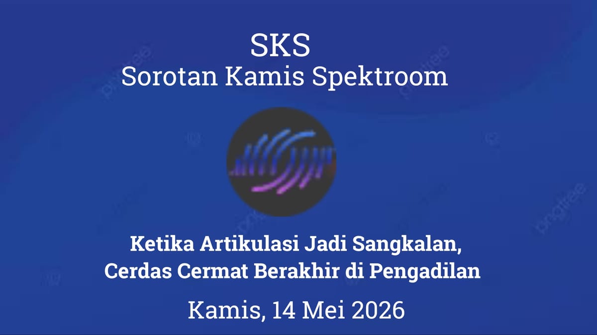 Ketika Artikulasi Jadi Sangkalan, Cerdas Cermat Berakhir di Pengadilan