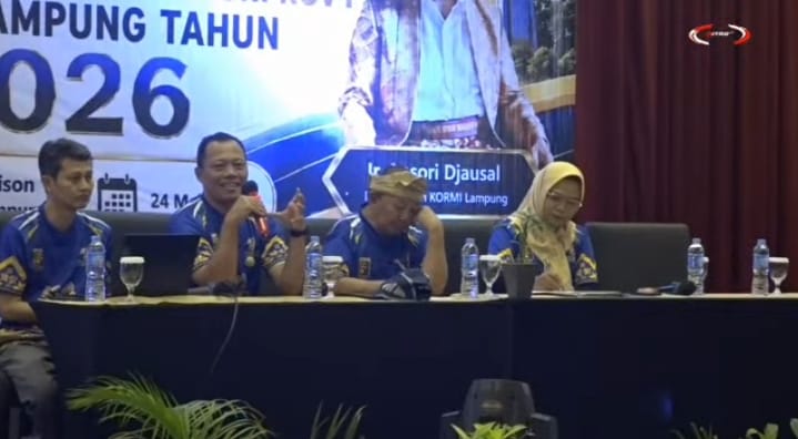 Pemprov Lampung Perkuat Sinergi  Dengan KORMI,  Aktifkan Olahraga Rekreasi Masyarakat