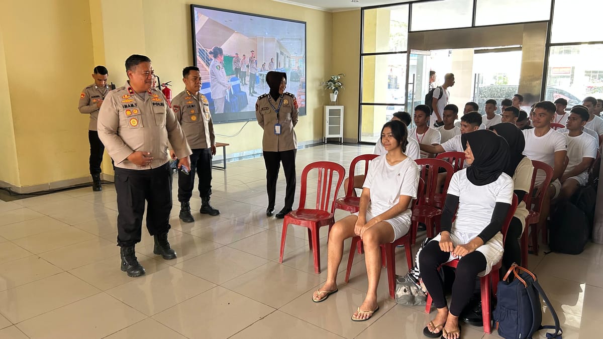 Pantau Tes EKG Calon Taruna  Akpol, Wakapolda Maluku Tekankan Seleksi Humanis dan Profesional