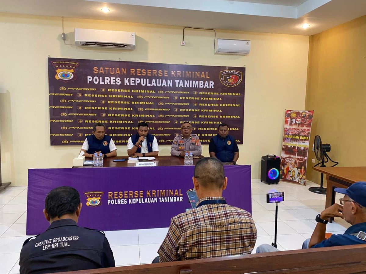 Polres Kepulauan Tanimbar Bongkar Sindikat Curanmor dan Penadah