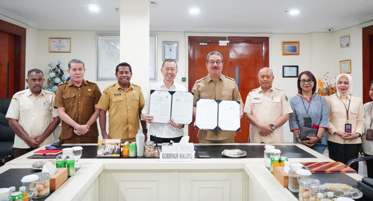 Gubernur Maluku dan Bank Maluku Malut Teken MoU Digitalisasi Perbankan Daerah