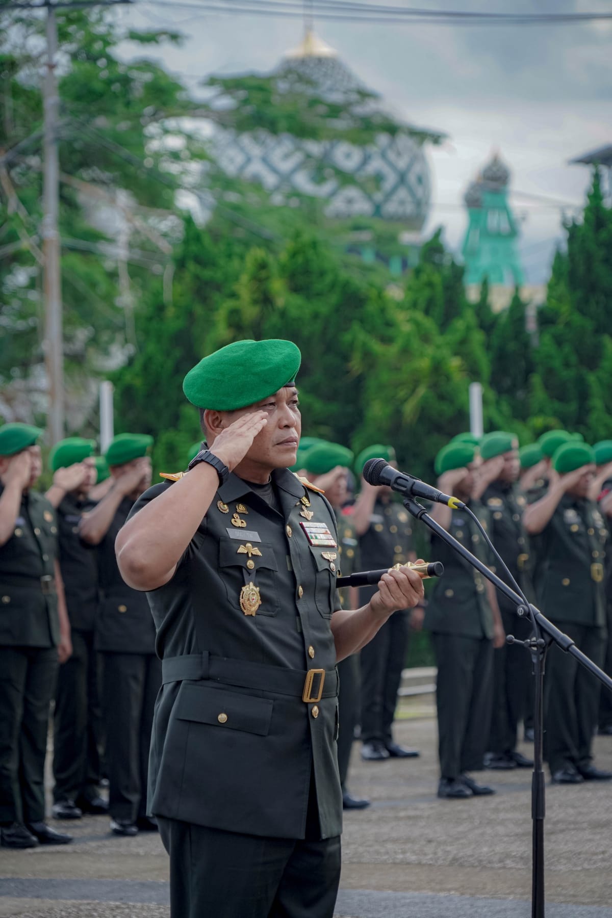 Peringati HUT ke-69  Pangdam XV/Pattimura Pimpin Ziarah di TMP Kapahaha Ambon