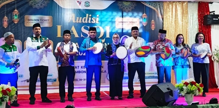 Walikota Ambon Buka Audisi Lasqi Mulai Tingkat Kecamatan