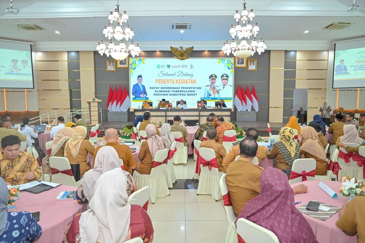 Gubernur Mahyeldi: Sumbar Siap Bergerak Bersama Pemerintah Pusat Percepat Eliminasi TBC