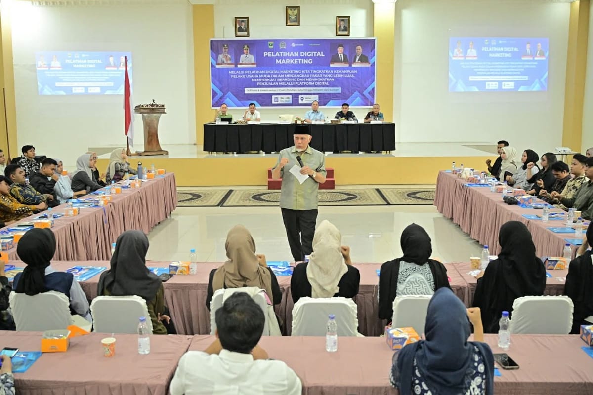 Pemprov Sumbar Perkuat Skill Digital Wirausaha Muda Melalui Program Pelatihan