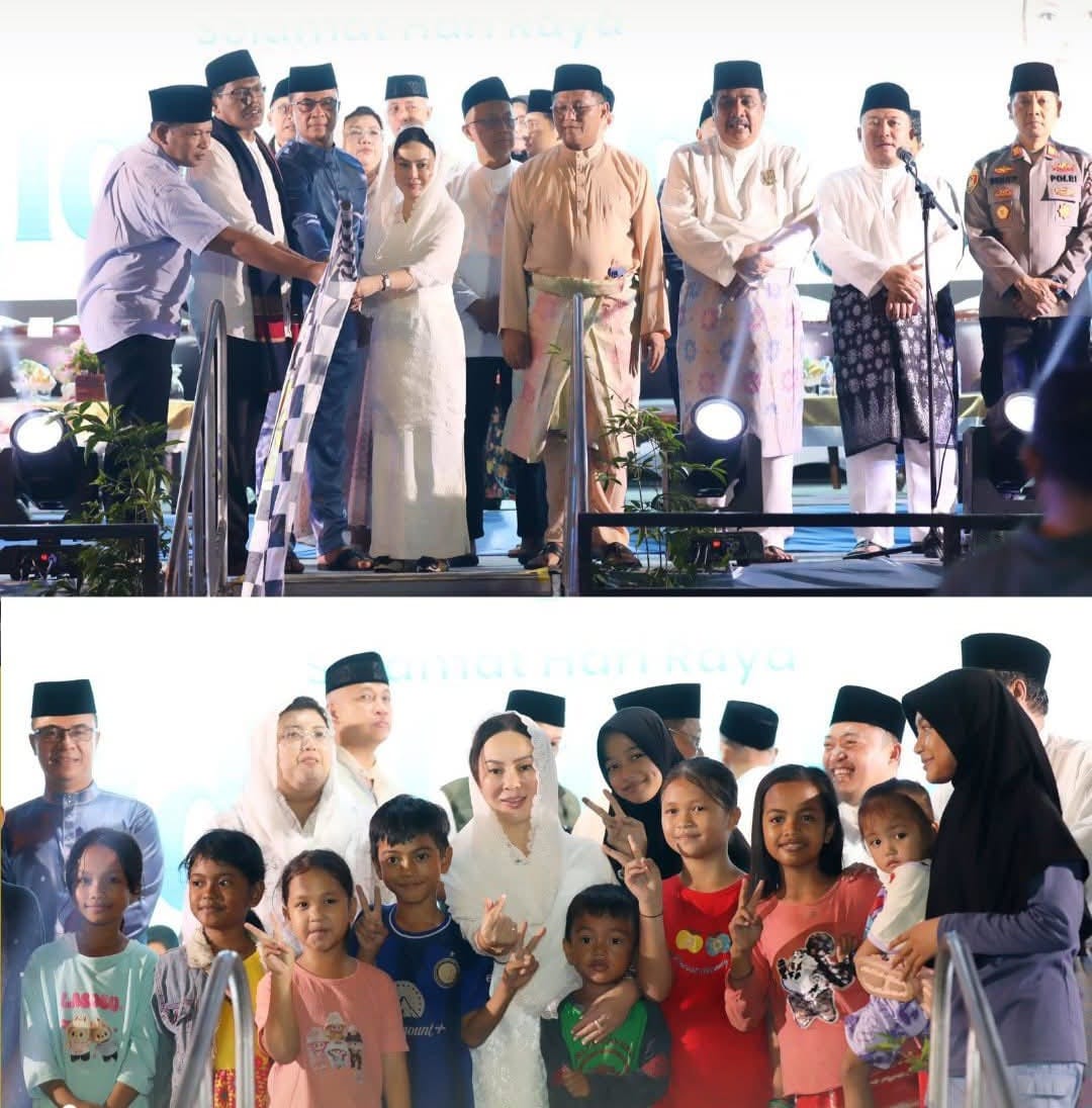 Ribuan Warga Batam Semarakkan Pawai Takbir Iduladha 1447 H, Li Claudia Ajak Doakan Jemaah Haji