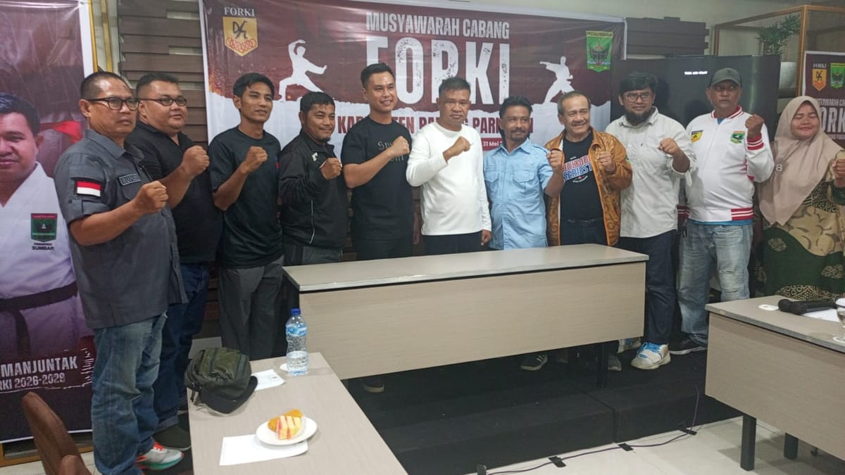 Dani Putra Marlindo Terpilih Sebagai Ketua Pengcab Forki Padang Pariaman 2026-2030
