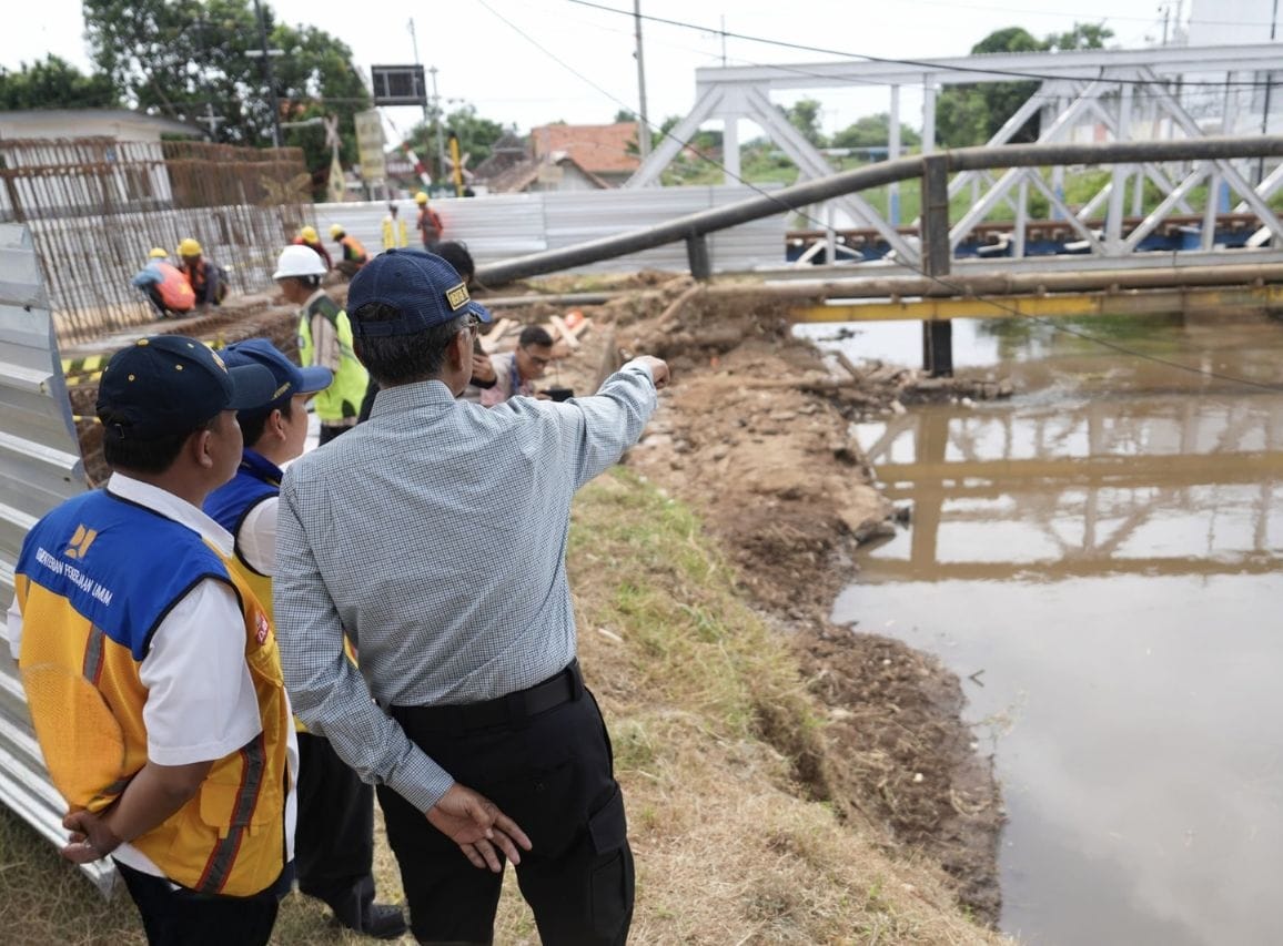 Jembatan Bokwedi di Pasuruan, Ditargetkan Fungsional Sebelum Nataru