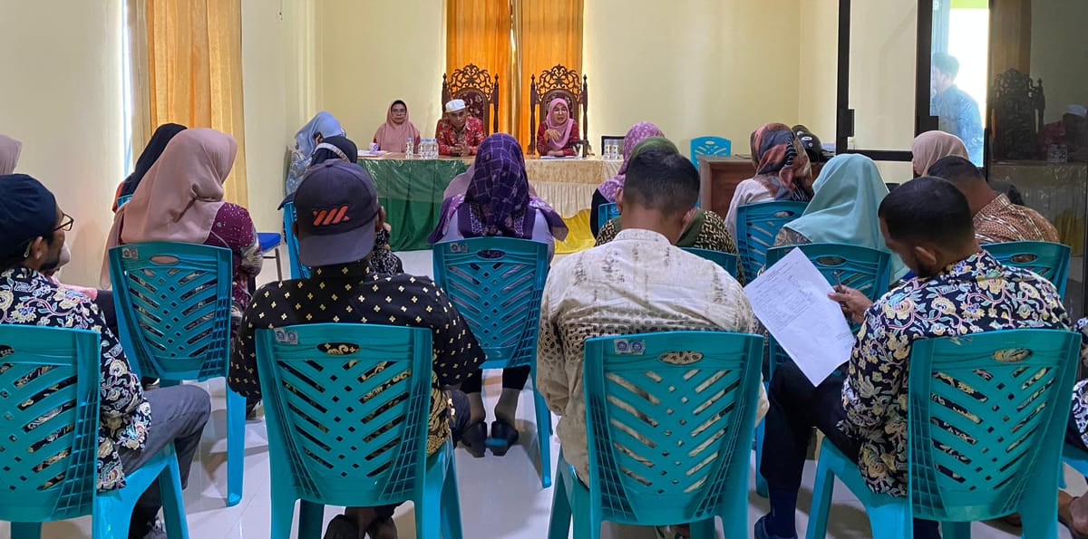 Perkuat Integritas ASN, Kemenag Ternate Lakukan Monev dan Sosialisasi Antikorupsi di KUA Se-Kota Ternate