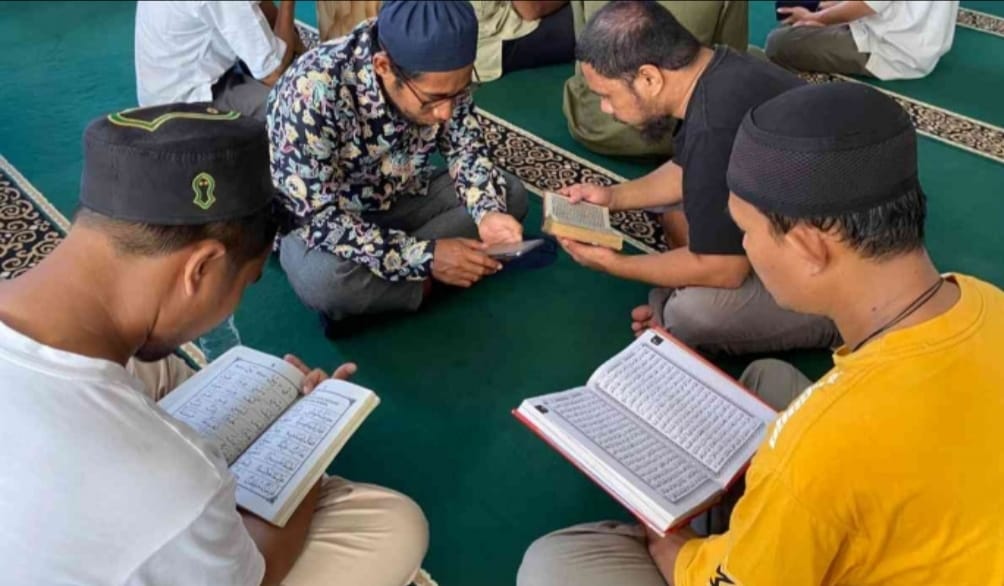 Warga Binaan Lapas Ternate Perkuat Moral dan Akhlak Melalui Pengajian Rutin