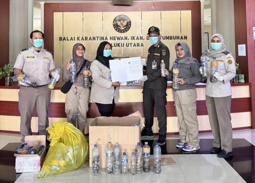 Penyelundupan 80 Ekor Satwa Dilindungi Digagalkan Karantina Maluku Utara
