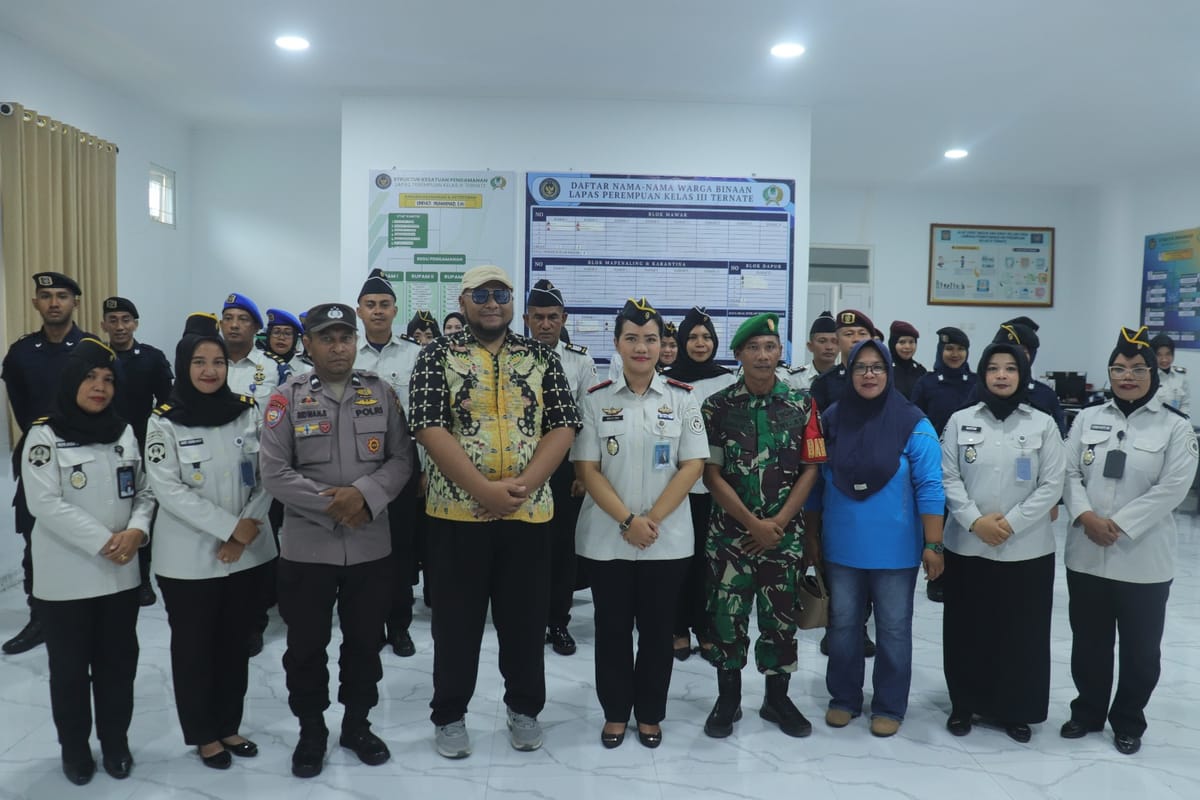 Lapas Perempuan Ternate Laksanakan Ikrar dan Penguatan Pengawasan Pemasyarakatan