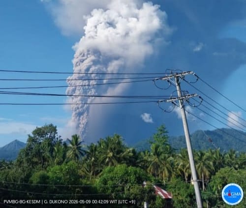 Pemda Halut Tutup Permanen Semua Jalur Pendakian Gunung Dukono