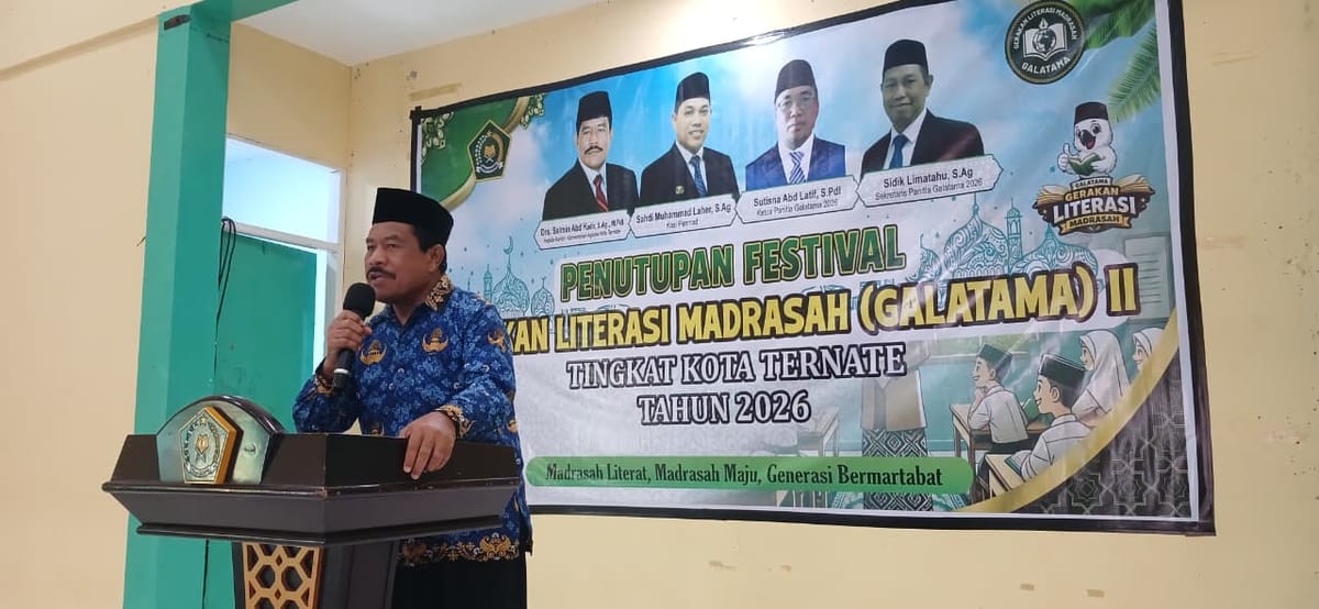 Cetak Generasi Madrasah yang Literat dan Berprestasi, Festival Galatama II Kota Ternate Ditutup
