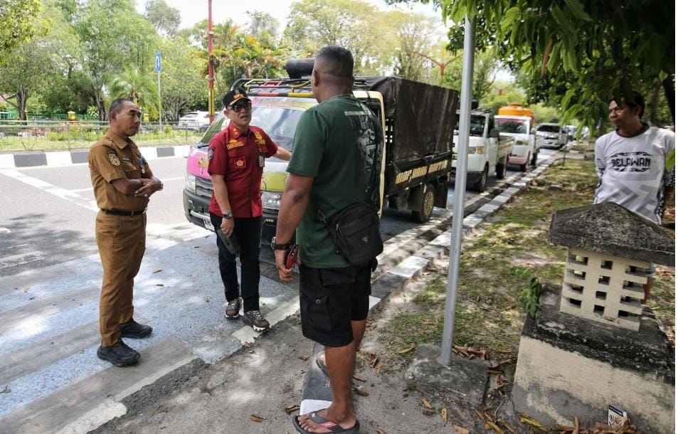 Pemko Palangka Raya Turun Tangan Atasi Antrean BBM